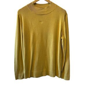 OLD NAVY Light Knit High Neck Long Sleeve Pullover Long Fit Sweater XXL